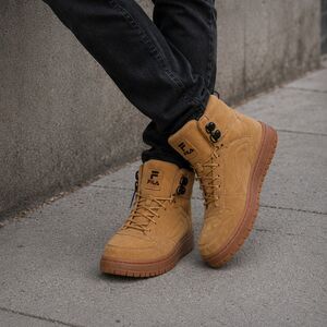FILA Wheat High Top Men's Size 8.5 Casual Gum Sole Shoes